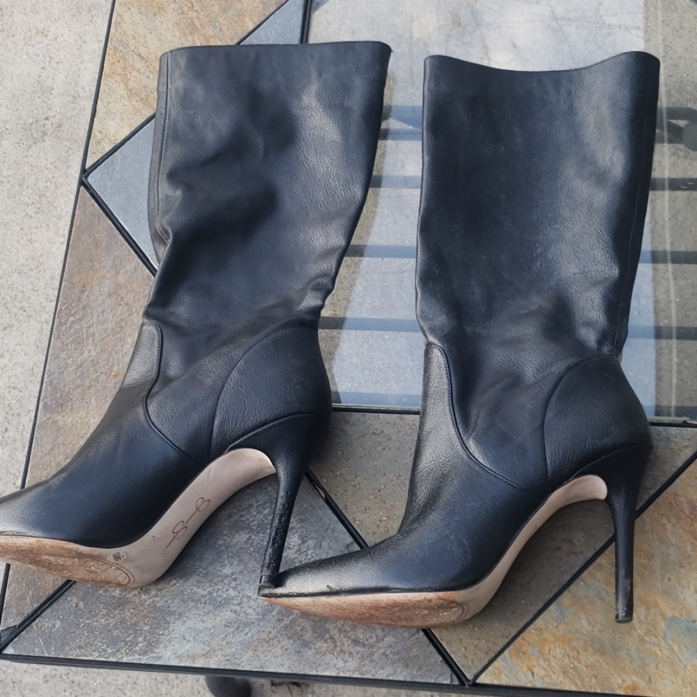 Jessica Simpson heel boots